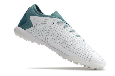 Men's Adidas Predator Accuracy.3 TF Artificial Turf Low-Tops Football Shoes - White/Green