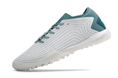 Men's Adidas Predator Accuracy.3 TF Artificial Turf Low-Tops Football Shoes - White/Green