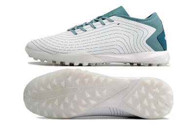 Men's Adidas Predator Accuracy.3 TF Artificial Turf Low-Tops Football Shoes - White/Green