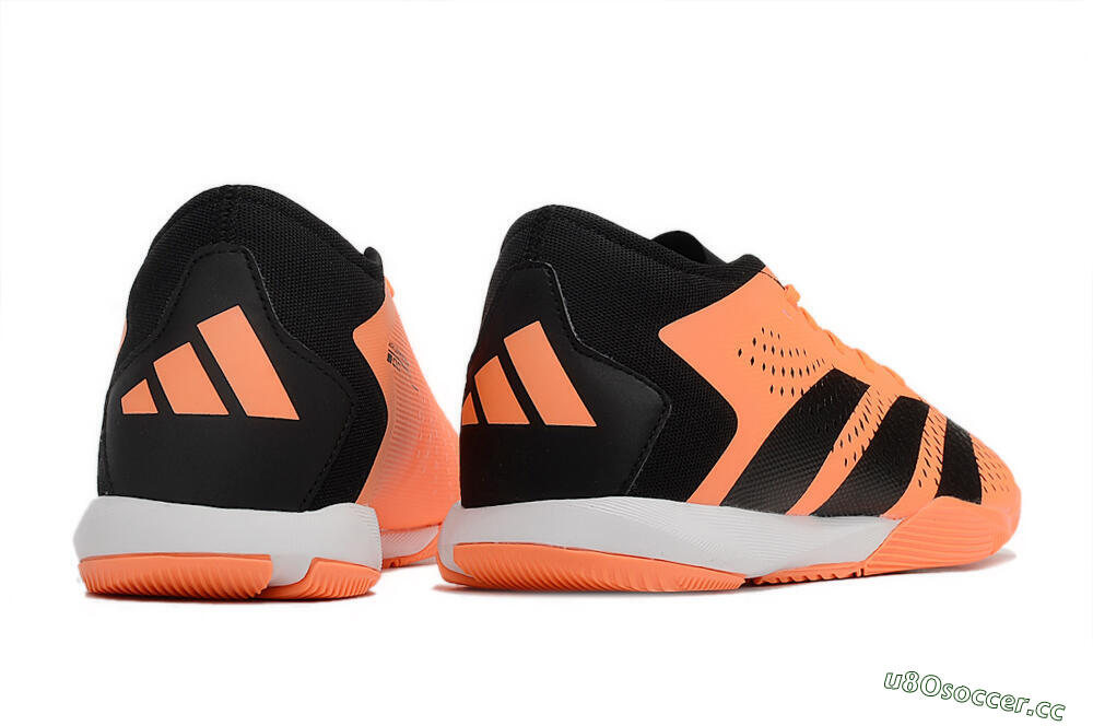 Men's Adidas Predator Accuracy.3 IC Indoor & Futsal Low-Tops Football Shoes - Orange/Black 6
