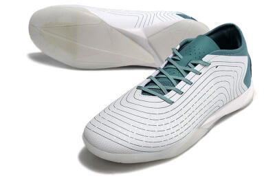 Men's Adidas Predator Accuracy.3 IC Indoor & Futsal Low-Tops Football Shoes - White/Blue