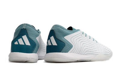 Men's Adidas Predator Accuracy.3 IC Indoor & Futsal Low-Tops Football Shoes - White/Blue