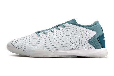 Men's Adidas Predator Accuracy.3 IC Indoor & Futsal Low-Tops Football Shoes - White/Blue