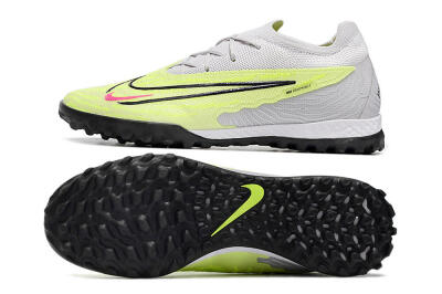 Unisex Nike Phantom GX Elite TF Artificial Turf Low-Tops Football Shoes - Grey/Yellow/Black