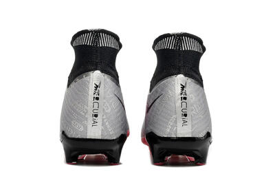 Unisex Nike Air Zoom Mercurial Superfly 9 Elite AG Artificial Grass High-Tops Football Boots - Sliver/Pink/Black