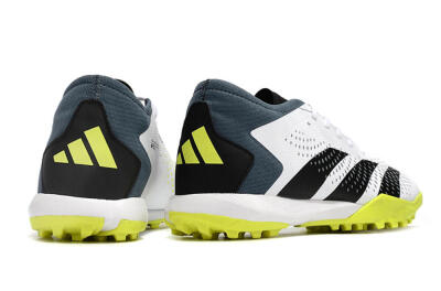 Men's Adidas Predator Accuracy.3 TF Artificial Turf Low-Tops Football Shoes - White/Black/Blue