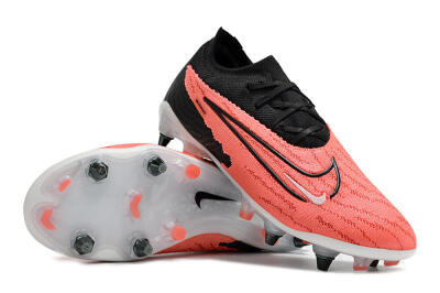 Men's Nike Phantom GX Elite SG Soft Ground Low-Tops Football Boots - Pink/Black/White