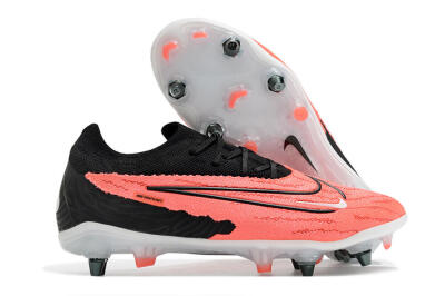 Men's Nike Phantom GX Elite SG Soft Ground Low-Tops Football Boots - Pink/Black/White