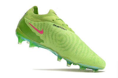 Men's Nike Phantom GX Elite FG Firm Ground Low-Tops Football Boots - Green/Black/Red