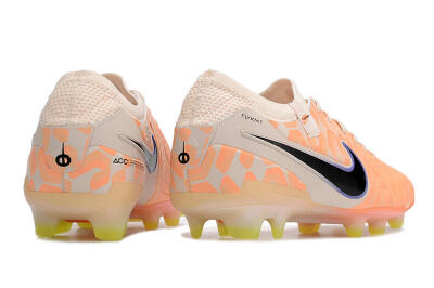 Men's Nike Tiempo Legend 10 Elite FG Firm Ground Low-Tops Football Boots - Orange/Black/Guava Ice