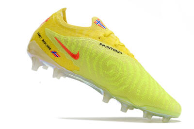 Men's Nike Phantom GX Elite Link FG Firm Ground Low-Tops Football Boots - Orange/Yellow/Black