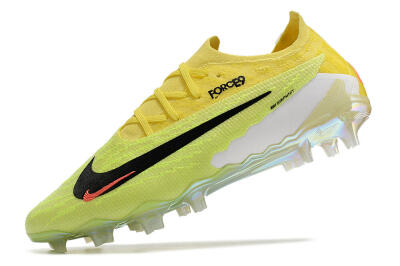 Men's Nike Phantom GX Elite Link FG Firm Ground Low-Tops Football Boots - Orange/Yellow/Black