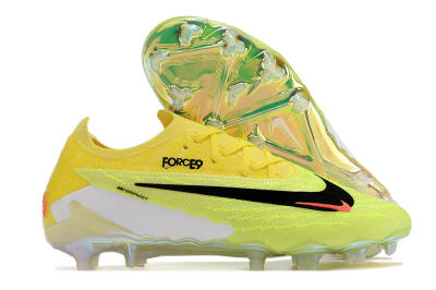 Men's Nike Phantom GX Elite Link FG Firm Ground Low-Tops Football Boots - Orange/Yellow/Black