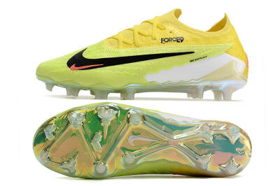 Men's Nike Phantom GX Elite Link FG Firm Ground Low-Tops Football Boots - Orange/Yellow/Black