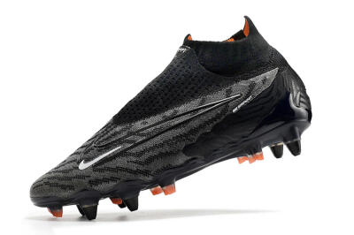 Men's Nike Phantom GX Elite DF SG Soft Ground Low-Tops Football Boots - Black/Grey/White