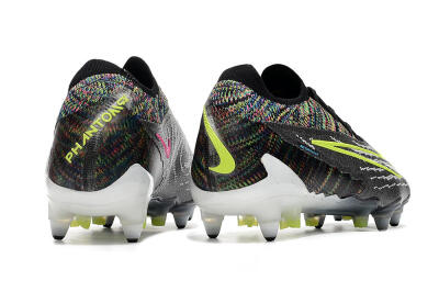 Men's Nike Phantom GX Elite SG Soft Ground Low-Tops Football Boots - Black/Grey/Yellow
