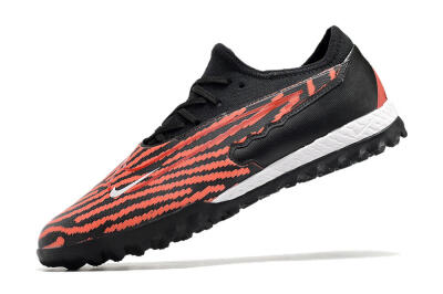 Men's Nike React Phantom GX Pro TF Artificial Turf Low-Tops Football Shoes - Red/Black/White
