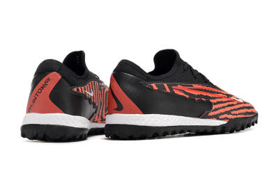 Men's Nike React Phantom GX Pro TF Artificial Turf Low-Tops Football Shoes - Red/Black/White