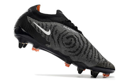 Men's Nike Phantom GX Elite SG Soft Ground Low-Tops Football Boots - Black/Grey/White