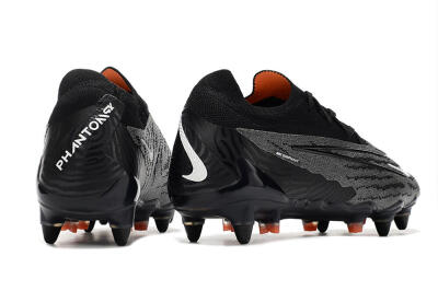 Men's Nike Phantom GX Elite SG Soft Ground Low-Tops Football Boots - Black/Grey/White