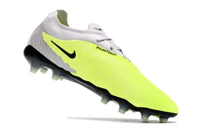 Men's Nike Phantom GX Elite AG Artificial Grass Low-Tops Football Boots - Grey/Yellow/Black