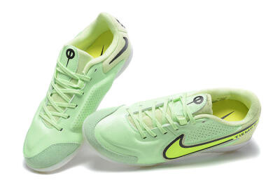 Men's Nike Tiempo Legend 9 IC Indoor & Futsal Low-Tops Football Shoes - Green/Black