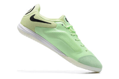 Men's Nike Tiempo Legend 9 IC Indoor & Futsal Low-Tops Football Shoes - Green/Black