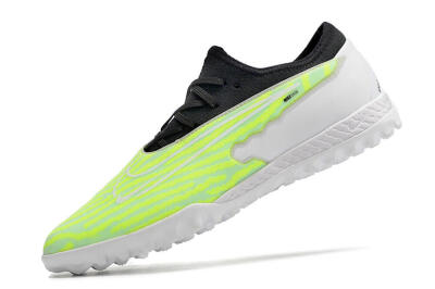 Men's Nike React Phantom GX Pro TF Artificial Turf Low-Tops Football Shoes - Green/Black/White