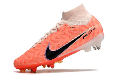 Men's Nike Air Zoom Mercurial Superfly 9 Elite SG Soft Ground Low-Tops Football Boots - Orange/Black/Purple