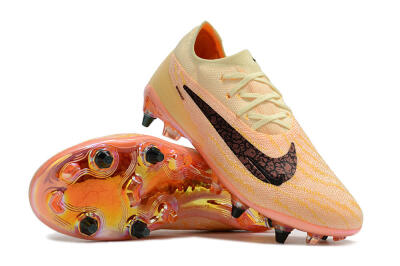 Men's Nike Phantom GX Elite SG Soft Ground Low-Tops Football Boots - Yellow/Black/Orange