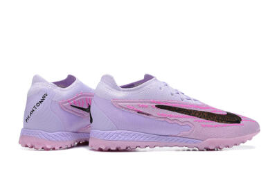 Men's Nike Phantom GX Elite TF Artificial Turf Low-Tops Football Shoes - Purple/Pink/Black