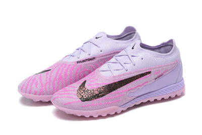 Men's Nike Phantom GX Elite TF Artificial Turf Low-Tops Football Shoes - Purple/Pink/Black