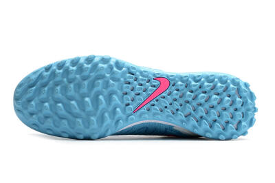 Unisex Nike Phantom GX Elite DF TF Artificial Turf High-Tops Football Shoes - Blue/Pink/White