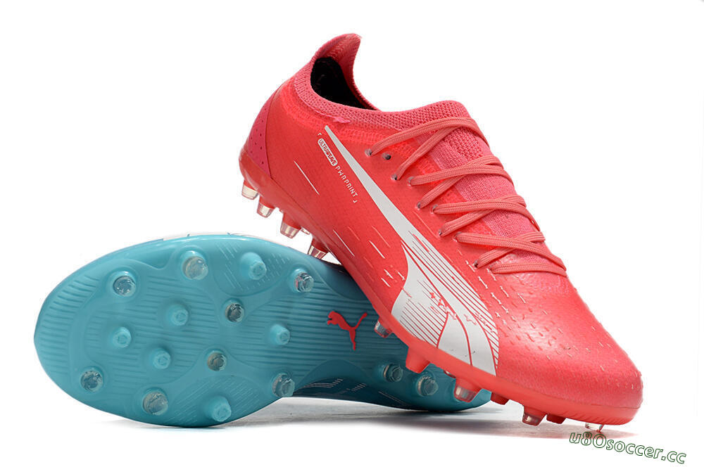 Men's Puma Ultra Ultimate MG Multi Ground Low-Tops Football Boots - Blue/White 3