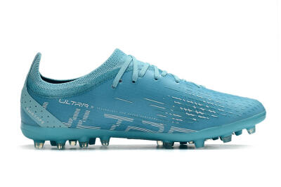 Men's Puma Ultra Ultimate MG Multi Ground Low-Tops Football Boots - Blue/White
