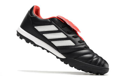 Men's Adidas Copa Gloro TF Artificial Turf Low-Tops Football Shoes - Black/White