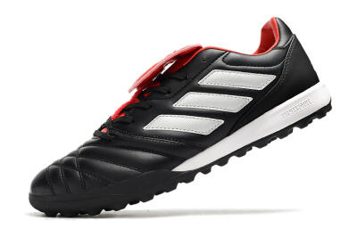 Men's Adidas Copa Gloro TF Artificial Turf Low-Tops Football Shoes - Black/White
