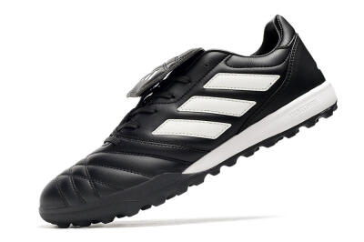 Men's Adidas Copa Gloro TF Artificial Turf Low-Tops Football Shoes - Black/White