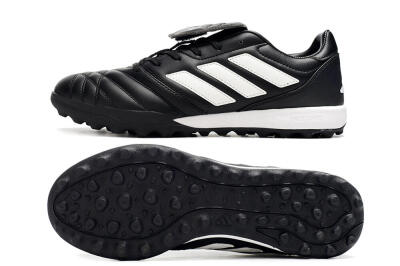 Men's Adidas Copa Gloro TF Artificial Turf Low-Tops Football Shoes - Black/White