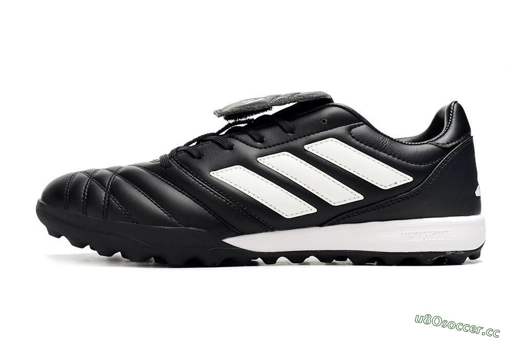Men's Adidas Copa Gloro TF Artificial Turf Low-Tops Football Shoes - Black/White 0
