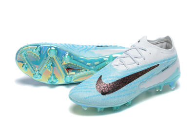 Men's Nike Phantom GX Elite FG Firm Ground Low-Tops Football Boots - Blue/Black/White
