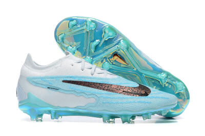 Men's Nike Phantom GX Elite FG Firm Ground Low-Tops Football Boots - Blue/Black/White