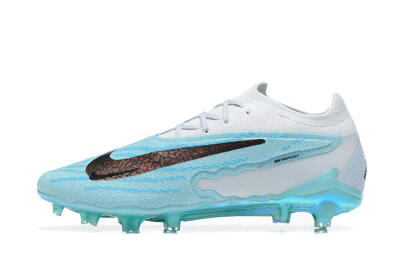 Men's Nike Phantom GX Elite FG Firm Ground Low-Tops Football Boots - Blue/Black/White