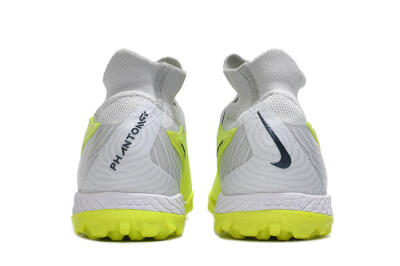 Unisex Nike Phantom GX Elite DF Link TF Artificial Turf High-Tops Football Shoes - Green/Black/White