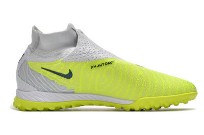 Unisex Nike Phantom GX Elite DF Link TF Artificial Turf High-Tops Football Shoes - Green/Black/White