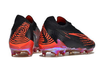 Men's Nike Phantom GX Elite FG Firm Ground Low-Tops Football Boots - Black/Red/White