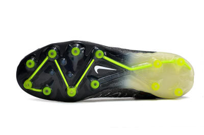 Men's Nike Phantom GX Elite DF AG Artificial Grass High-Tops Football Boots - Black/Rainbow