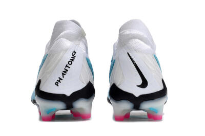 Men's Nike Phantom GX Elite AG Artificial Grass Low-Tops Football Boots - Blue/Pink/White