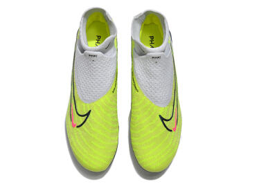 Men's Nike Phantom GX Elite DF AG Artificial Grass High-Tops Football Boots - Green/Blue/White