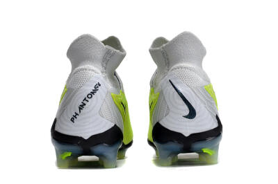 Men's Nike Phantom GX Elite DF AG Artificial Grass High-Tops Football Boots - Green/Blue/White
